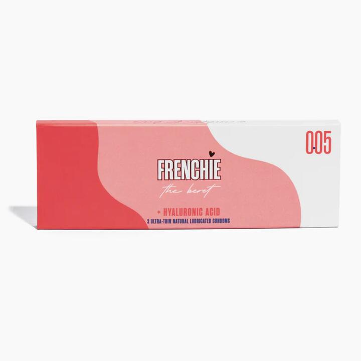 Frenchie The Beret Ultra-Thin Condoms with Hyaluronic Acid - 3 Pack