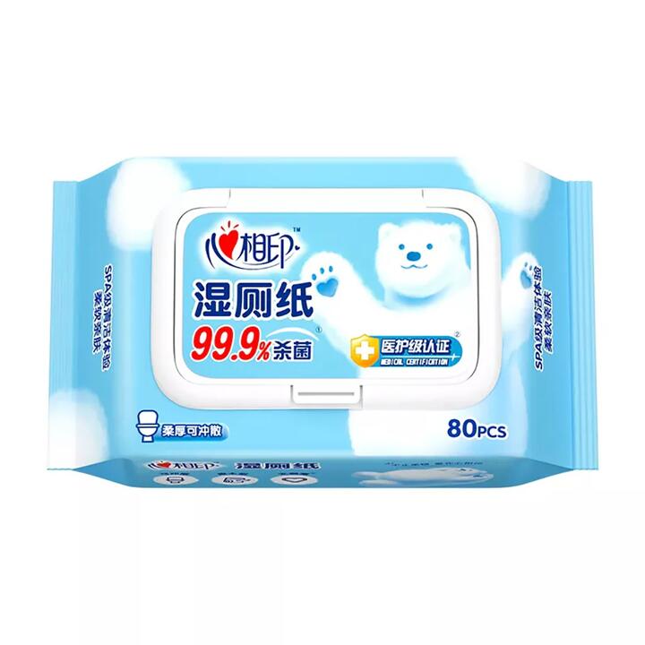 Heartfelt Wet Toilet Paper - 80 Sheets