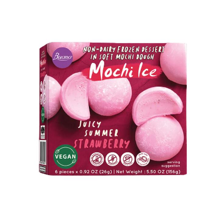 Buono Mochi Ice Cream Strawberry Flavor 6pcs 156g