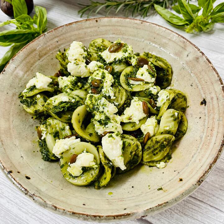 Westbourne Lane Frozen Garlic Pesto Pasta - 350g