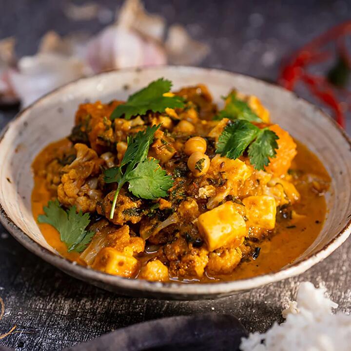 Westbourne Lane Frozen Vegetarian Curry - Serves 2-3, 600g