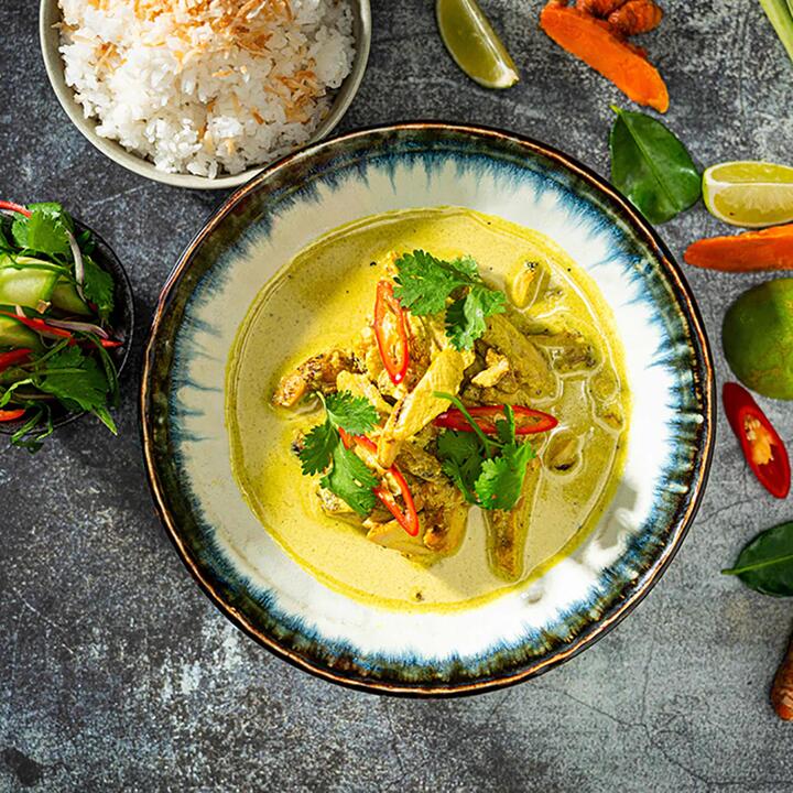 Westbourne Lane Frozen Yellow Curry Chicken - Serves 2-3, 600g