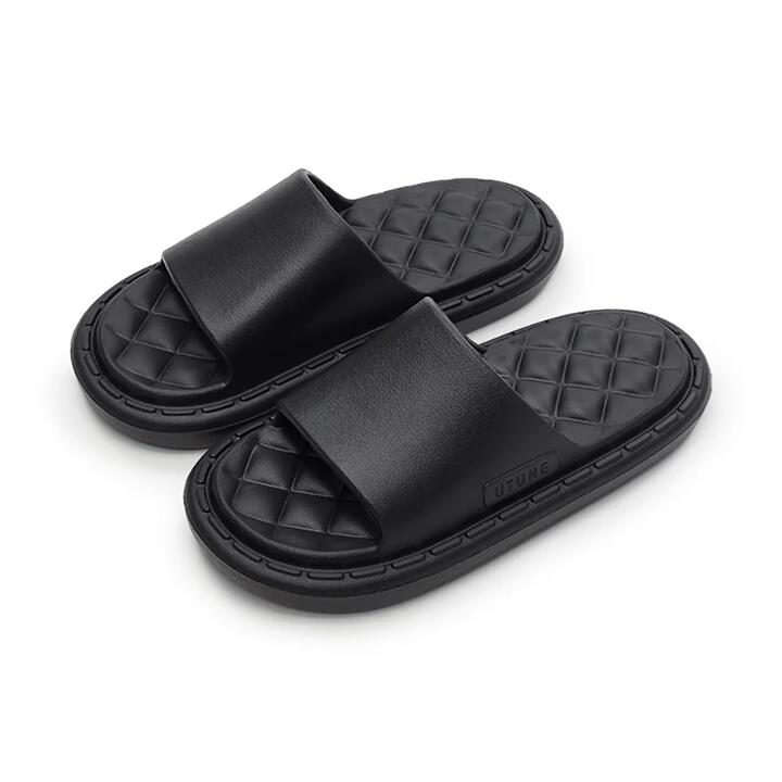 UTUNE Indoor Slippers - Mysterious Black, Size 40-41