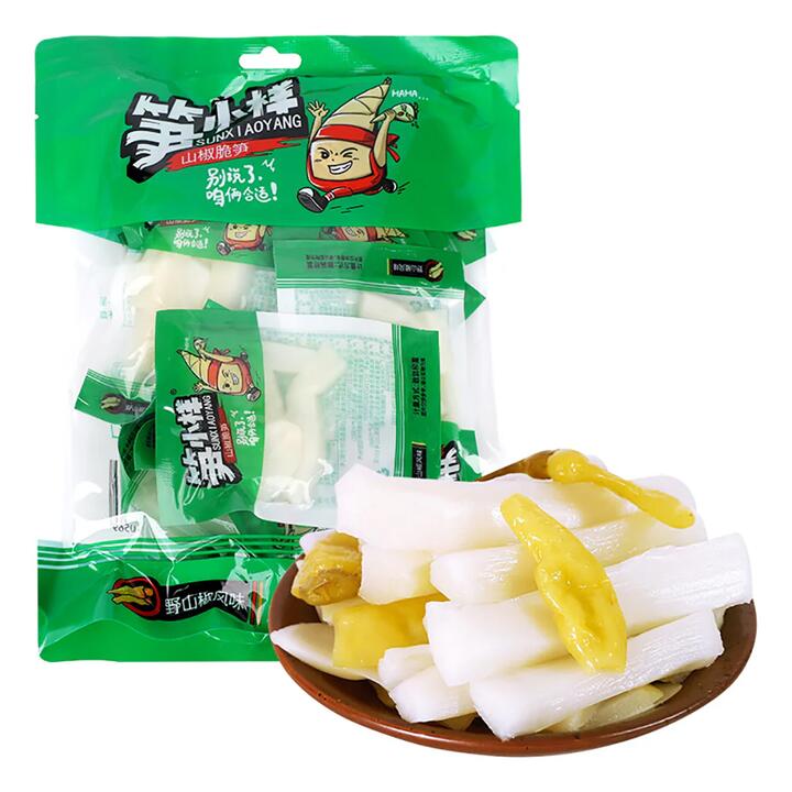 Sun Xiaoyang Pickled Bamboo Shoots with Mountain Pepper - 418g