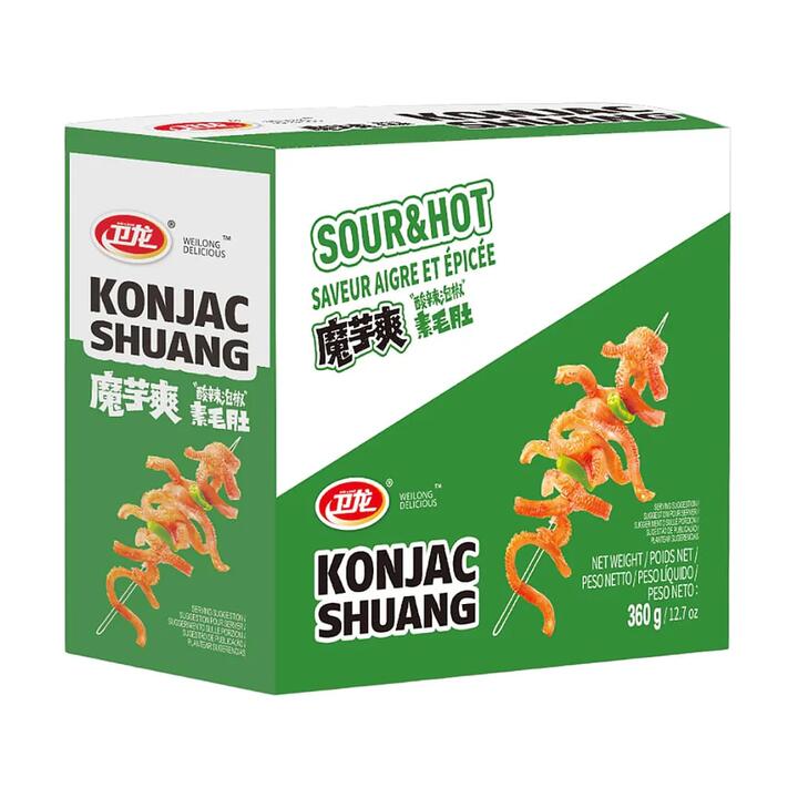 Weilong Konjac Shuang Sour & Hot Flavor - 360g