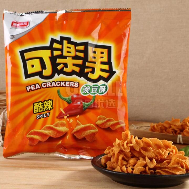 Pea Crackers Spicy Flavor - 57g