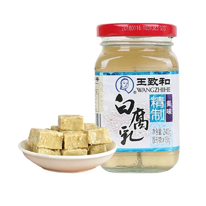 Wangzhihe Premium White Fermented Bean Curd 240g