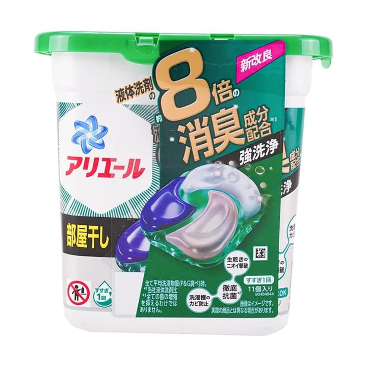 Ariel 4D Laundry Pods Deep Green - 11 Pieces