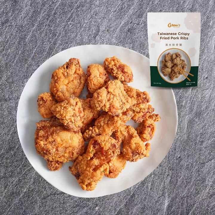 Ommi's Frozen Taiwanese Crispy Fried Pork Ribs - 350g