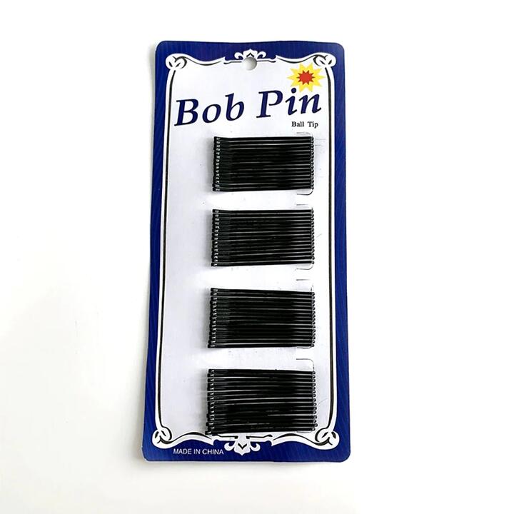FamiMan Black Bobby Pins - 60 Pieces