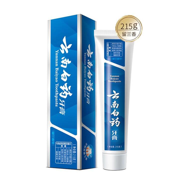 Yunnan Baiyao Toothpaste - Spearmint Flavor, 215g