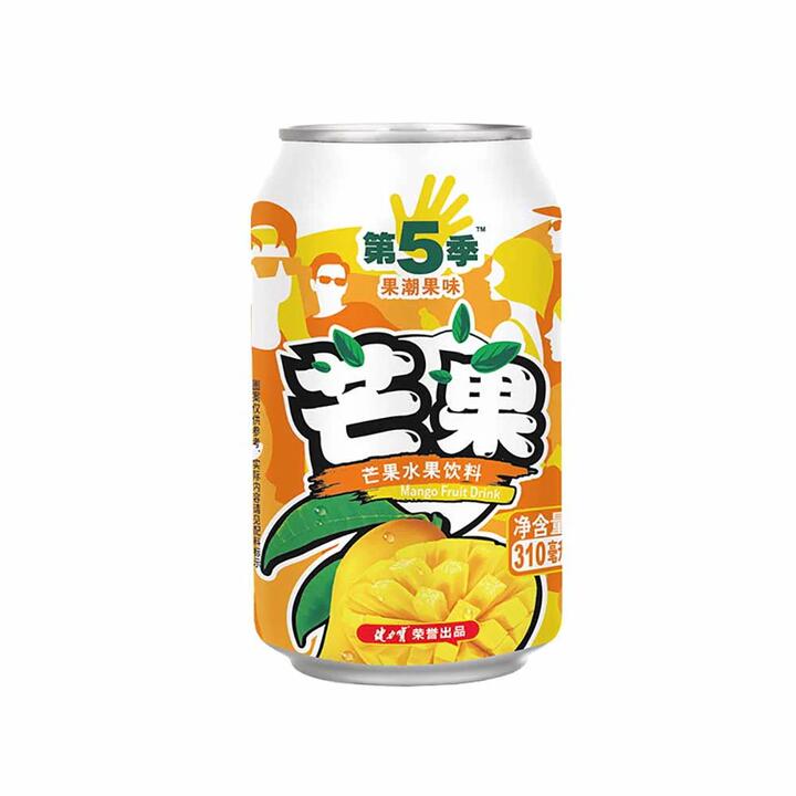 Jianlibao Season 5 Mango Fruit Drink - 310ml