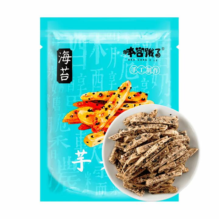 Ben Gong E Le Taro Sticks Seaweed Flavor - 120g