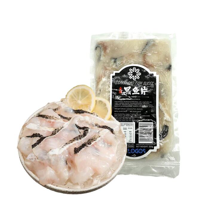 Gold Label Frozen Snakehead Fish Slices - 250g