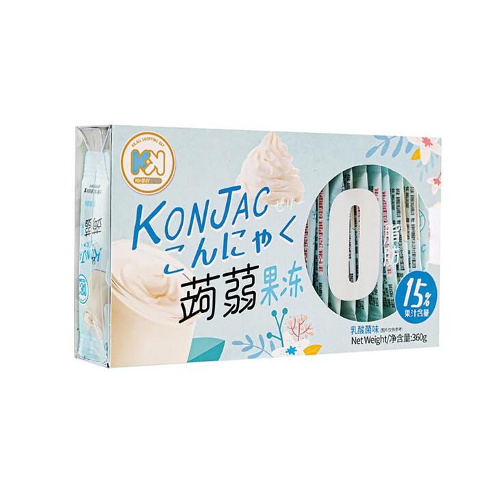Chaoyouwei Konjac Jelly, Zero Fat, Yogurt Flavor, 360g