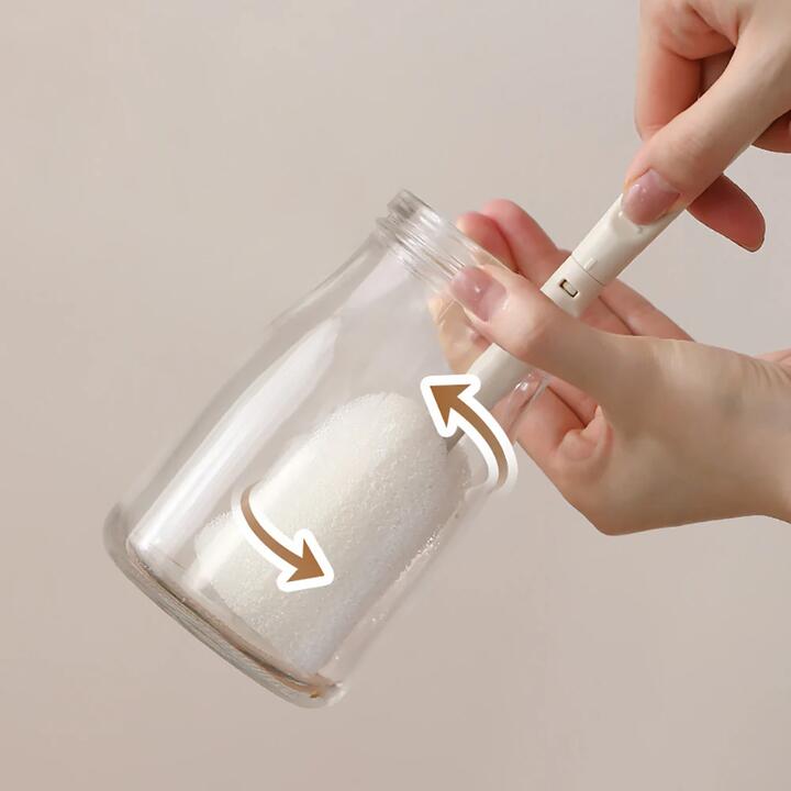 FaSoLa Sponge Cleaning Brush - White