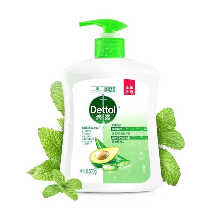 Dettol Antibacterial Hand Wash Herbal - 500g
