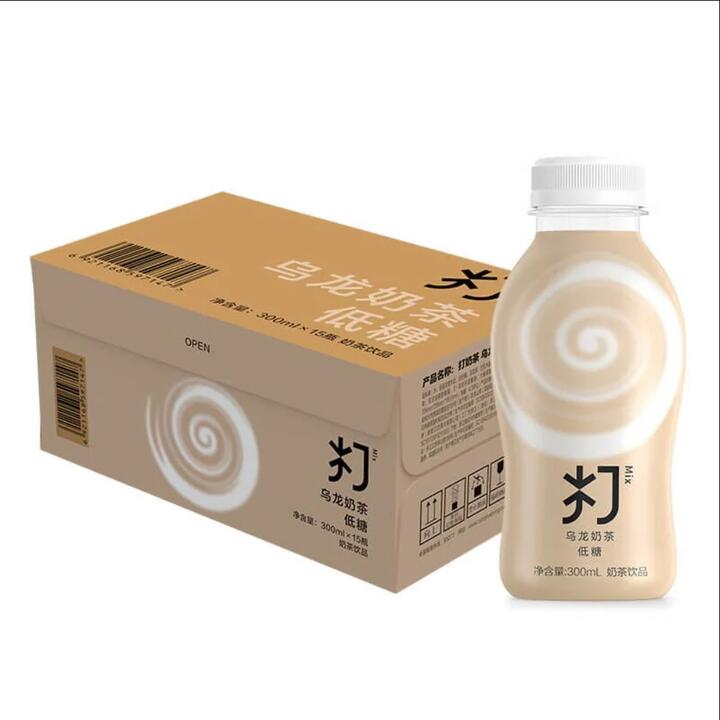 Nongfu Spring Low Sugar Oolong Milk Tea - 380ml x 15 Bottles