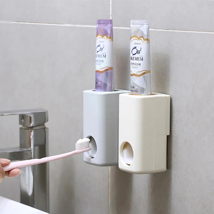 FaSoLa Automatic Toothpaste Dispenser - Gray Blue