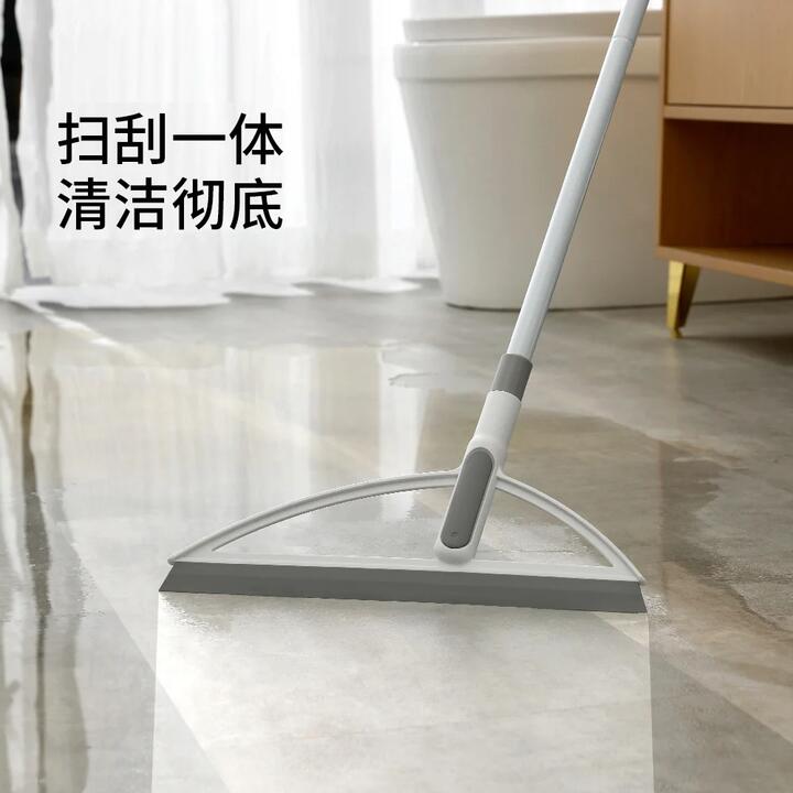 FaSoLa Curved Soft Rubber Broom - Gray