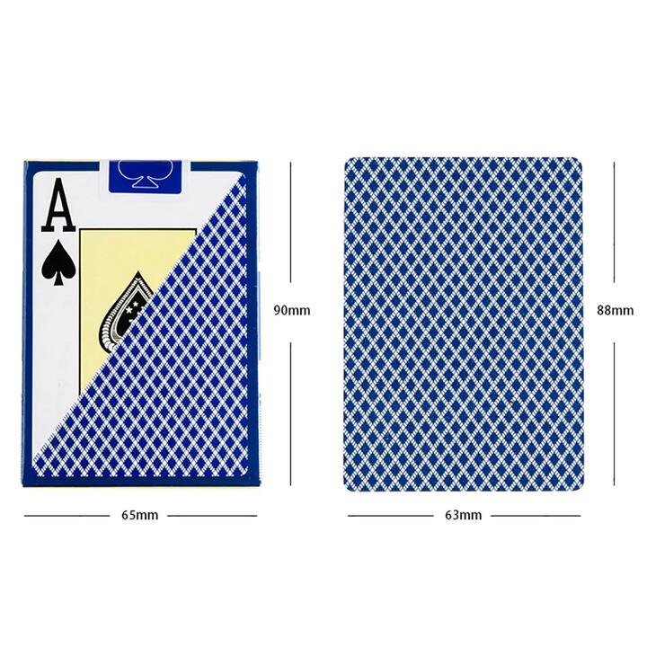 777 Texas Hold'em Poker Cards - 56 Blue Cards