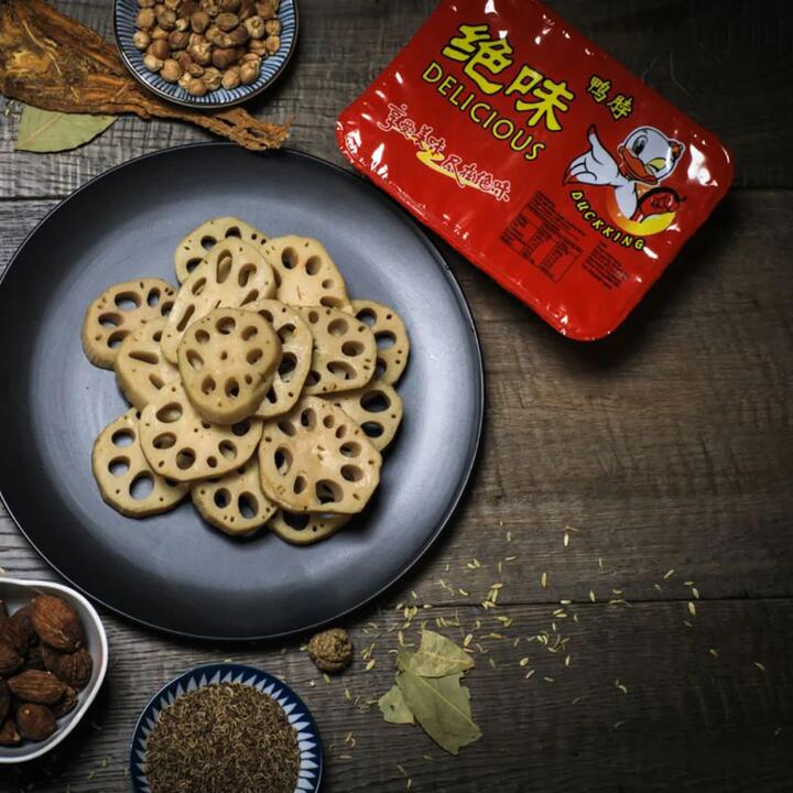 Juewei Spicy Lotus Root Slices - 180g