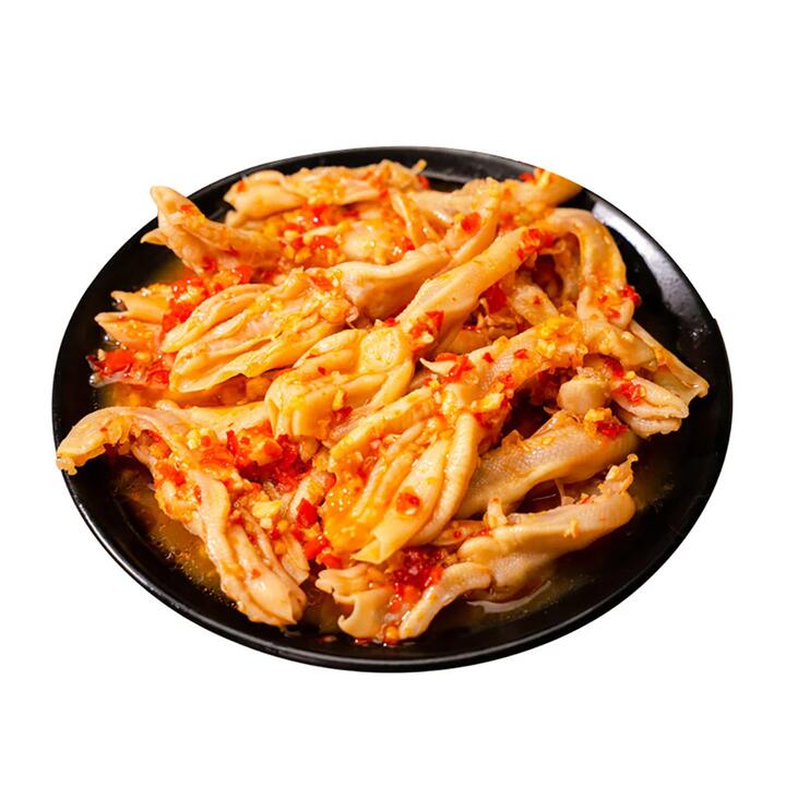 Juewei Spicy Boneless Duck Feet - 12 Pieces
