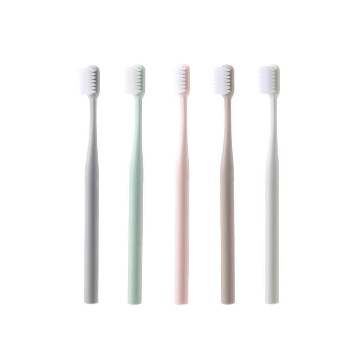 FaSoLa Soft Bristle Toothbrushes - 5 Pack, Assorted Colors