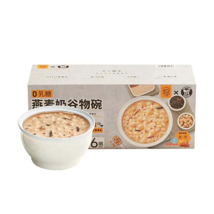 Twelve Summer Oat Milk Cereal Bowl - 252g x 6 Boxes
