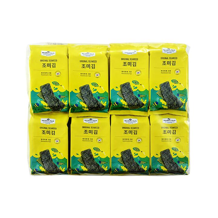 Hirokawa Savory Seaweed Snack - 24 Packs, 180g