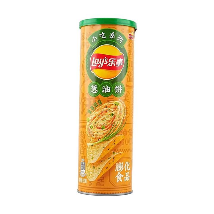 Lay's Scallion Pancake Flavor Potato Chips - 90g