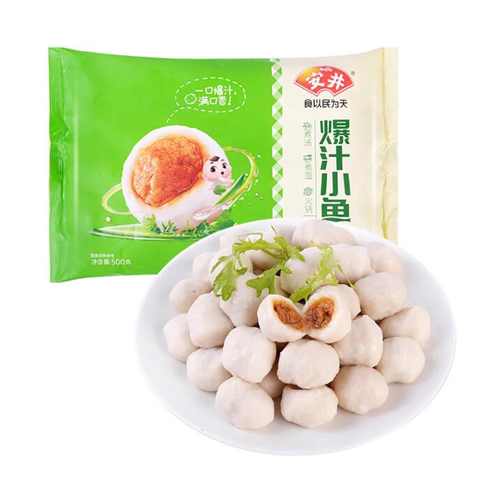 Anjoy Frozen Juicy Fish Balls - 500g