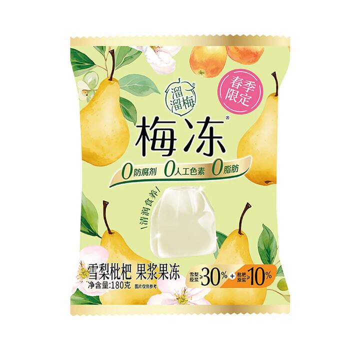 Liuliumei Pear and Loquat Konjac Jelly - 180g