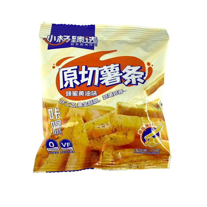 Xiao Yang Zhen Xuan Original Cut Fries - Classic & Honey Butter Flavor 20g