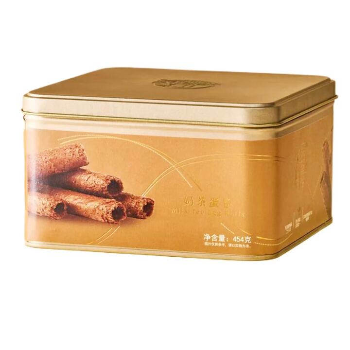 Dongwangyang Milk Tea Egg Rolls Gift Box - 454g