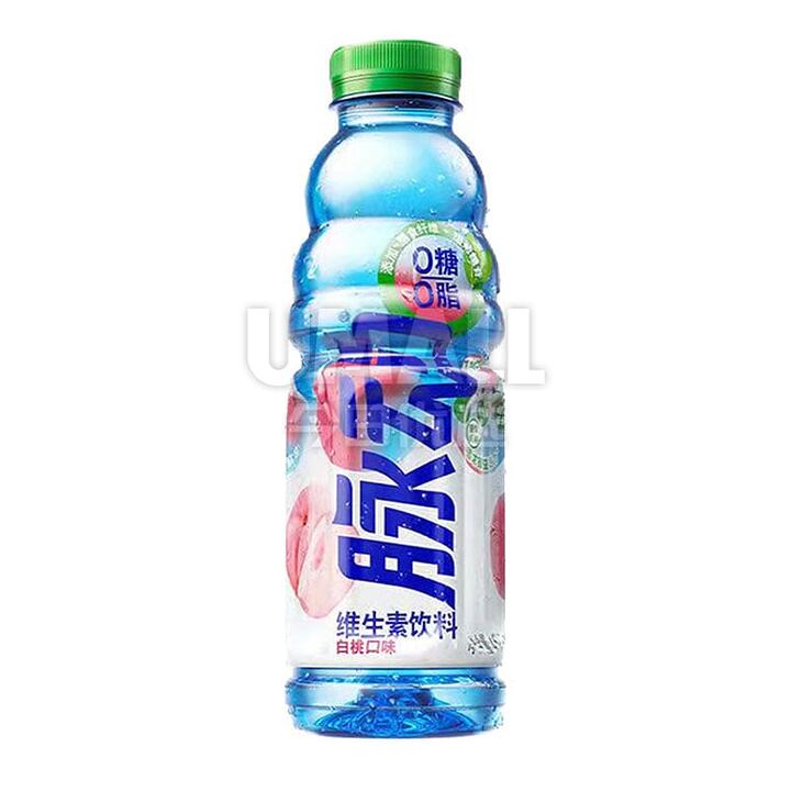 Mizone Zero Sugar White Peach Flavored Drink 600ml