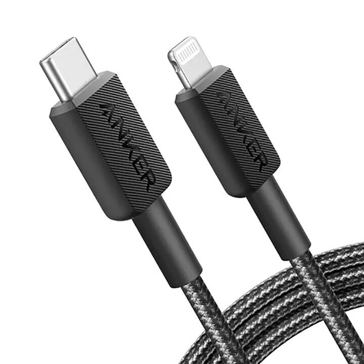 Anker MFi Certified USB-C to Lightning Charging Cable Black 1.8m