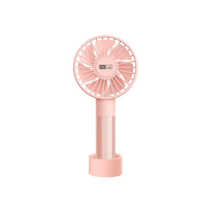 Romoss Mini USB Rechargeable Handheld Fan - Pink