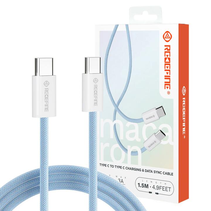 Redefine Type C to Type C Charging Cable 60W 1.5m Blue