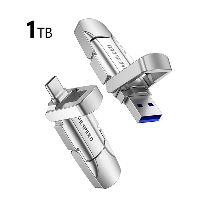 Movespeed Solid State USB Drive 1TB - Champagne Gold