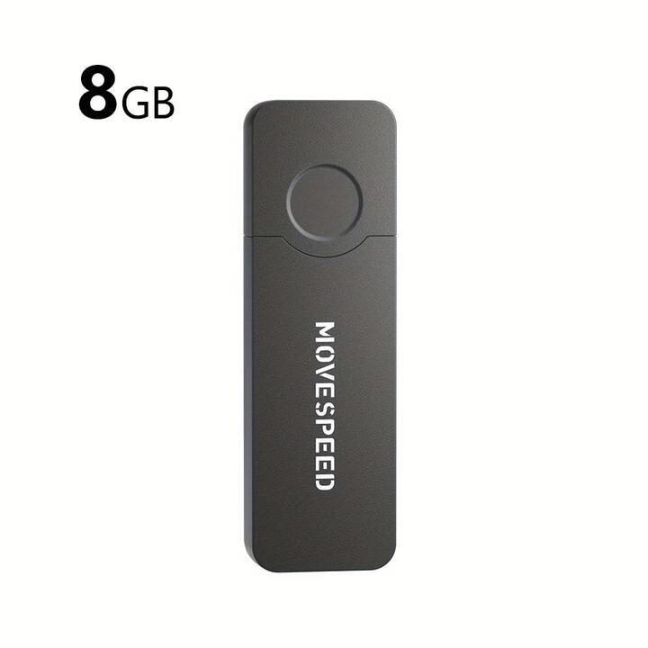 Movespeed Black Samurai USB Flash Drive 8GB - Black
