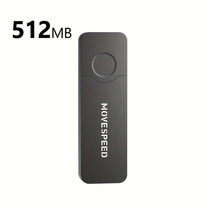 Movespeed Black Samurai USB Flash Drive 512MB - Black