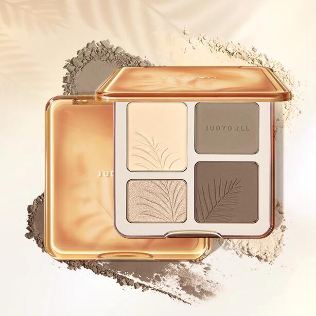 Judydoll Orange Duo Face Highlight & Contour Palette 02