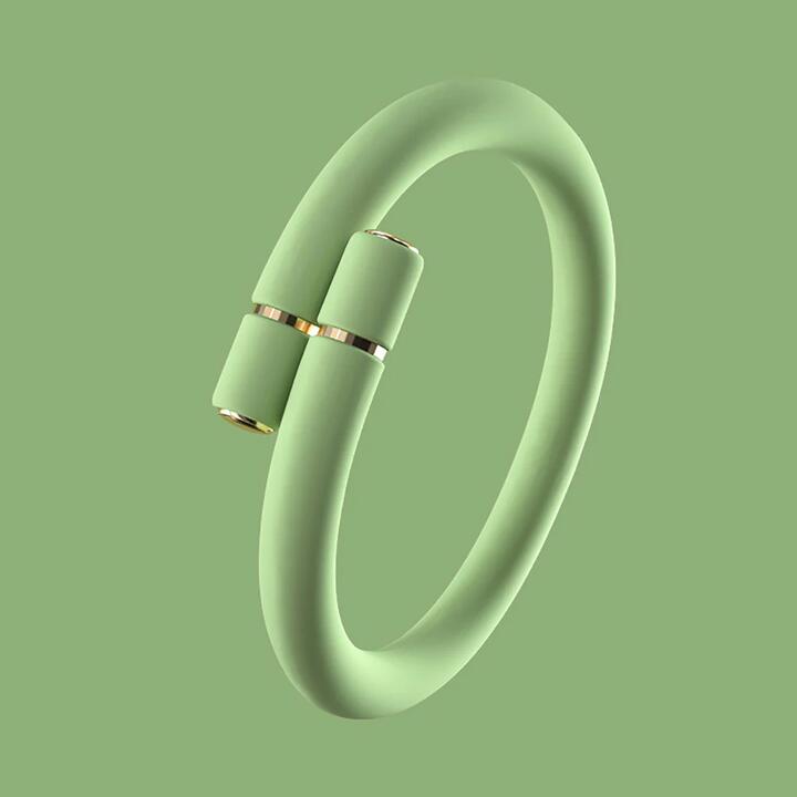 Zaofu Essential Oil Bracelet - Grass Green with 6 Oil Sticks