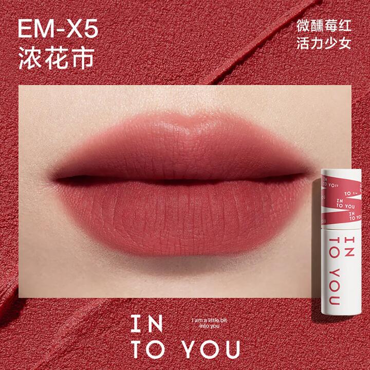 INTO YOU Dual-Use Lip and Cheek Mud EM-X5