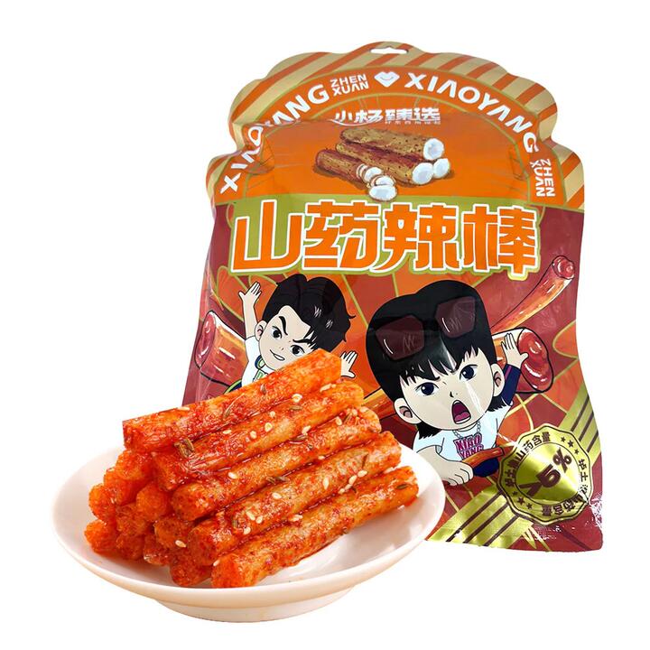 Xiaoyang Zhenxuan Sweet Spicy Garlic Yam Sticks - 239g