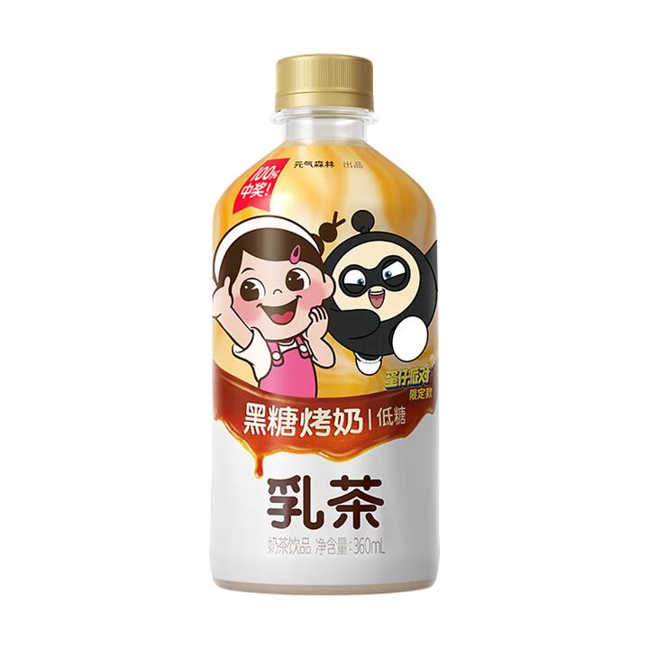 Genki Forest Milk Tea Brown Sugar Roasted Milk 360ml