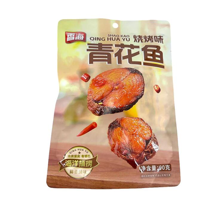 Xianghai Grilled Mackerel - BBQ Flavor, 90g