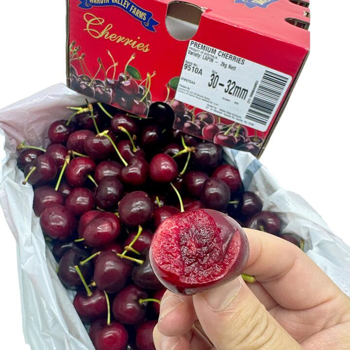Wandin Valley Farms Premium Lapin Cherries Gift Box - 2kg