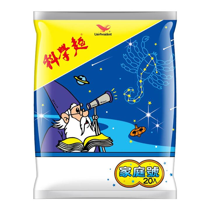 Uni-President Mini Science Noodles - 20 Packs, 300g